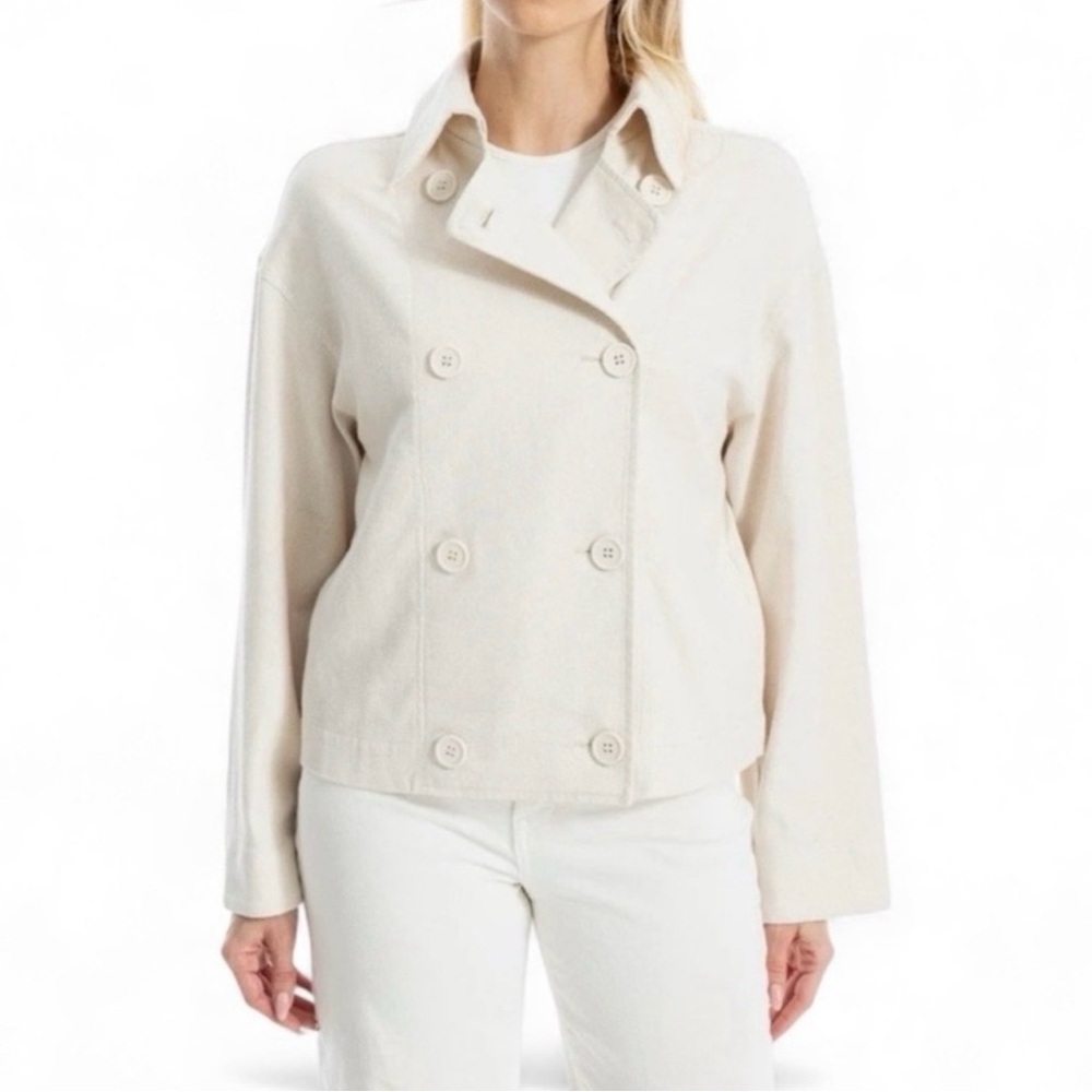 Max Studio Women’s Lightweight Double-Breasted Ja… - image 2